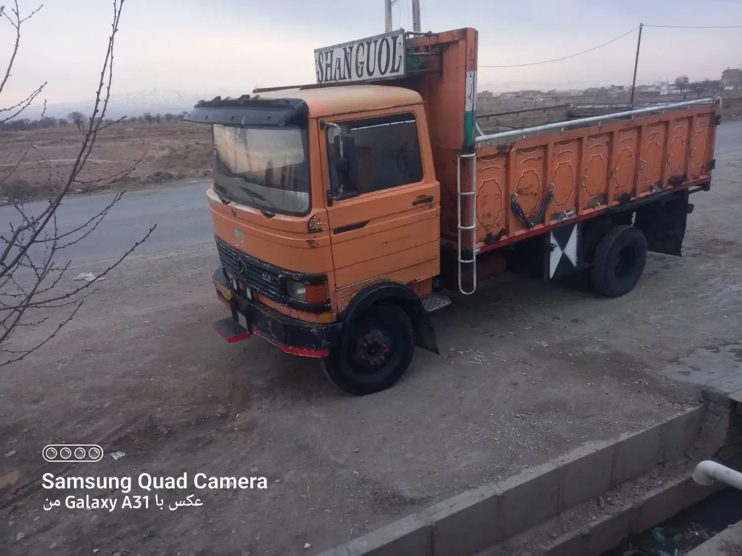 خاور ۶۰۸ زیربندی ۸۰۰|خودرو سنگین|شال, |دیوار