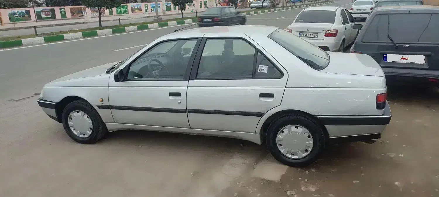 پژو ۴۰۵ نقره‌ای ۸۷ بسیار تمیز|خودرو سواری و وانت|رشت, یخسازی|دیوار