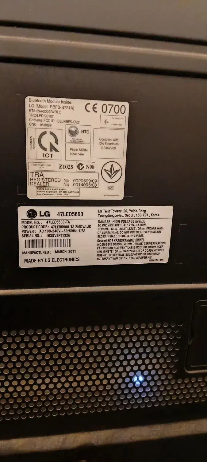 تلویزیون الجی فوری 49ینچ|تلویزیون و پروژکتور|احمدآبادمستوفی, |دیوار