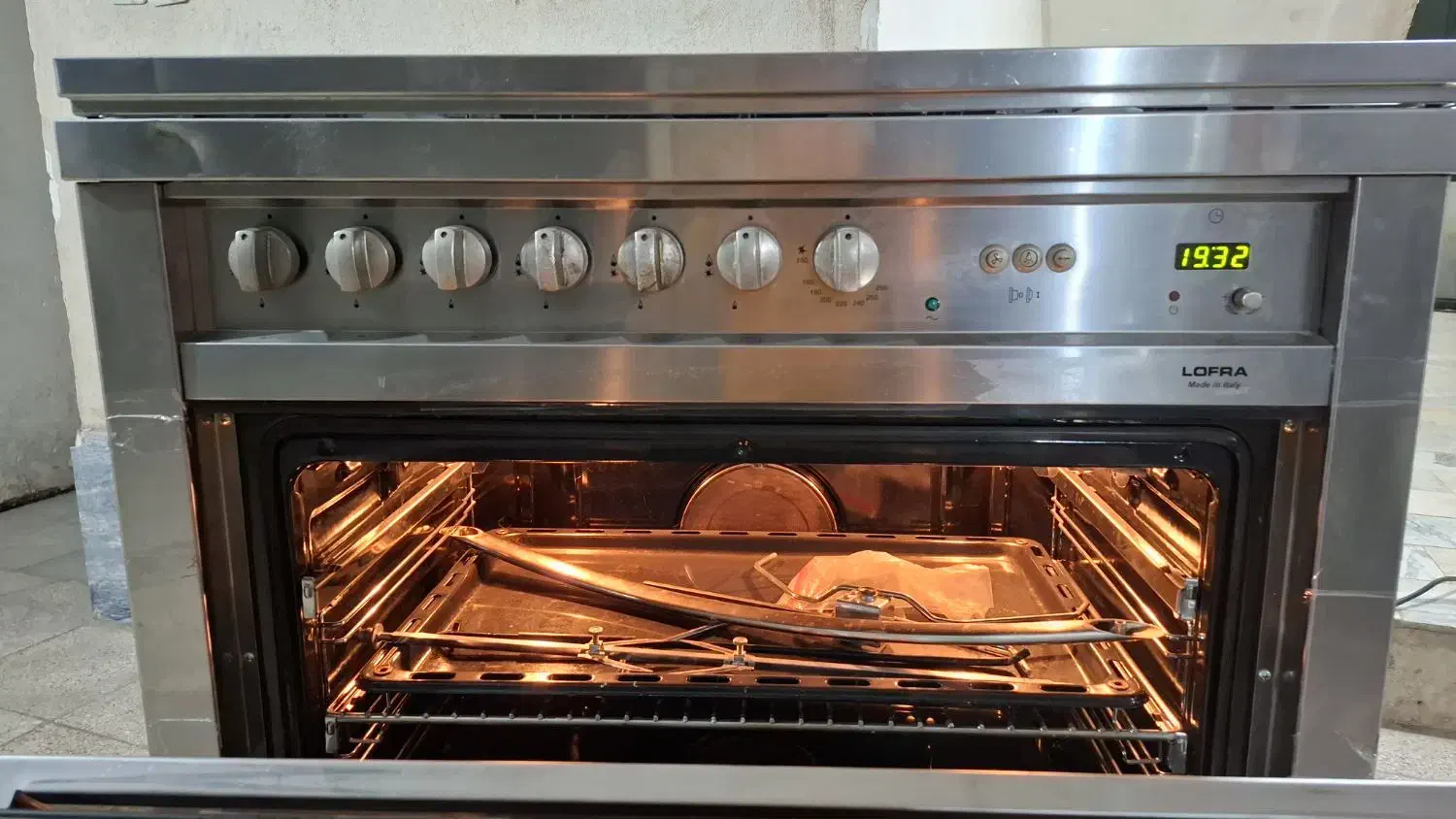 گاز پنج شعله لوفرا ایتالیا اصل|اجاق گاز و لوازم برقی پخت‌وپز|پاکدشت, پاکدشت (مامازند)|دیوار