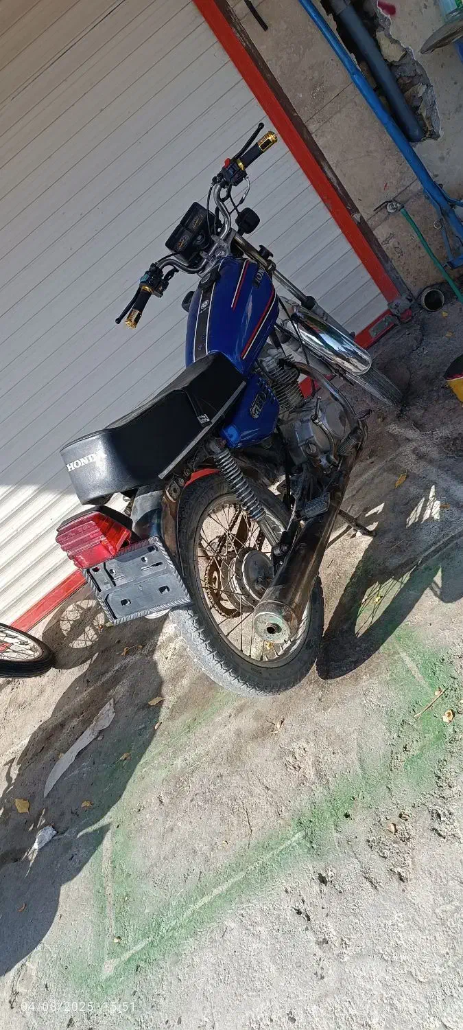 موتور 125مزایده ای|موتورسیکلت|دلیجان, |دیوار
