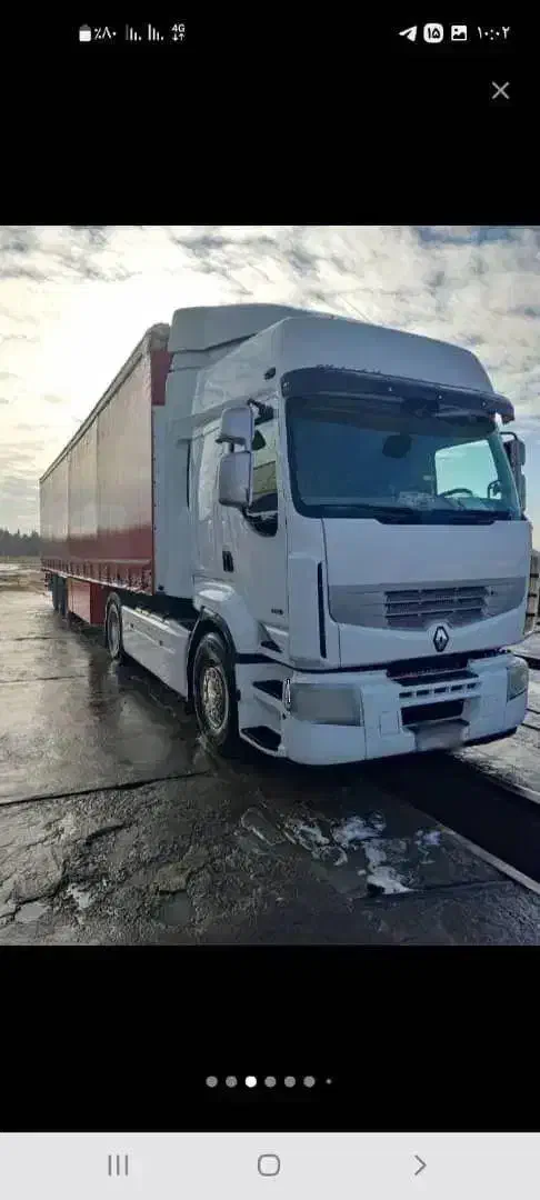 کشنده گرجی پلاک رنو ۲۰۱۱|خودرو سنگین|سیه رود, |دیوار