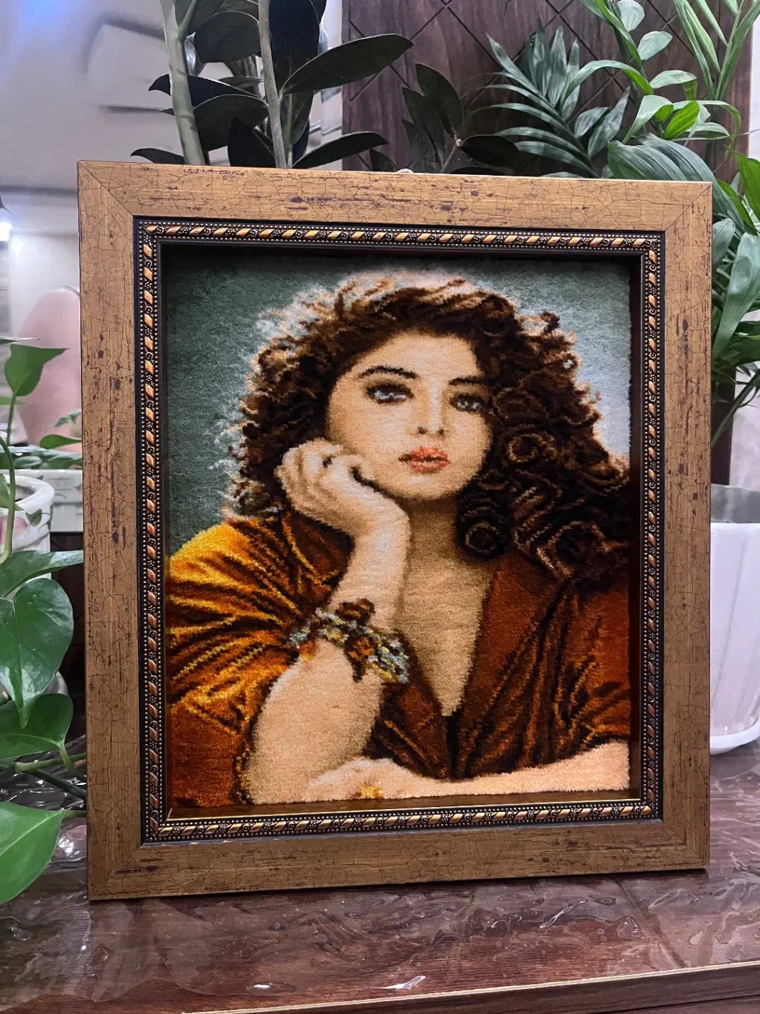 نقشه تابلو فرش طرح دیویا|تابلو فرش|شیراز, شهرک جماران|دیوار