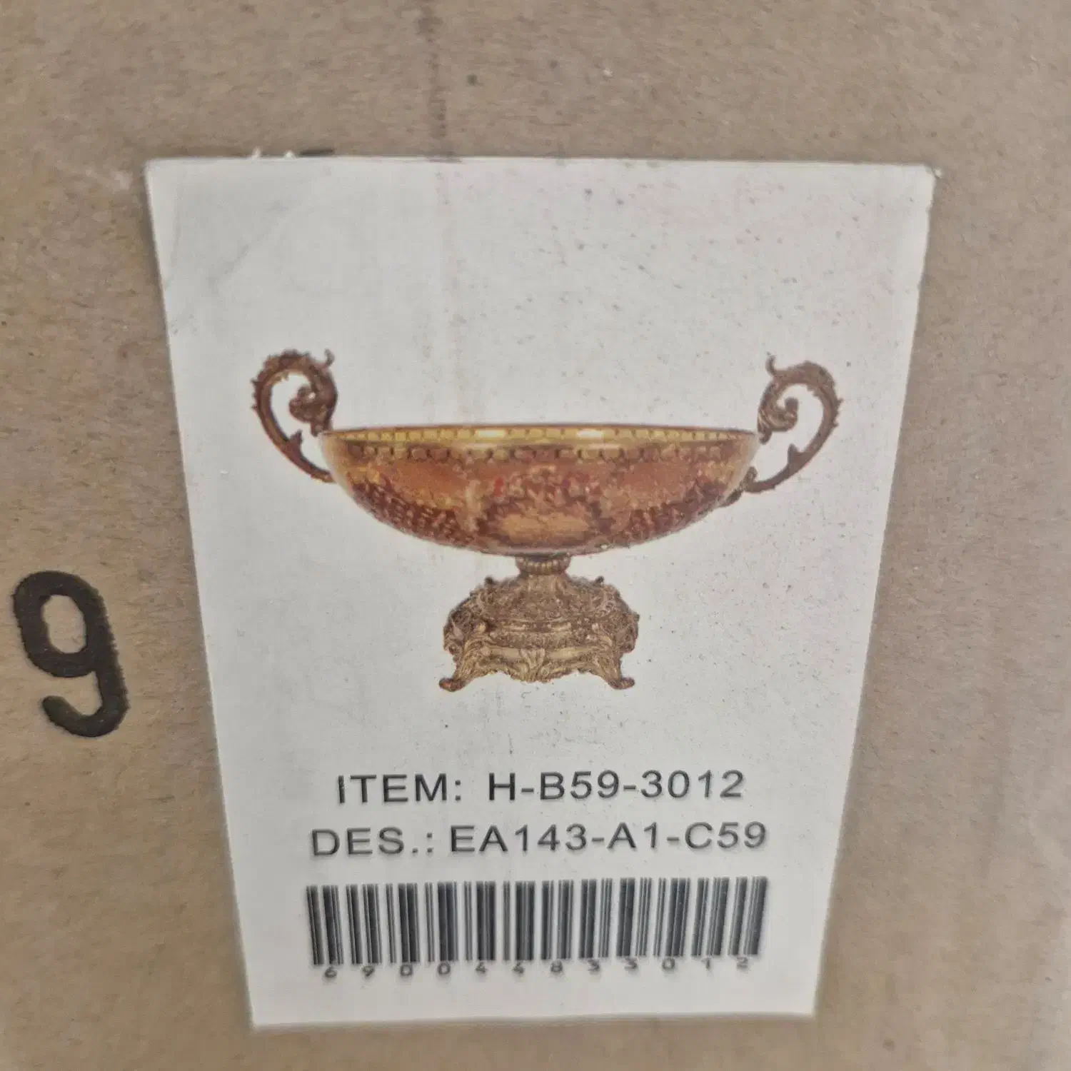 میوه خوری و شکلات خوری کریستال پایه برنج آب طلا|ظروف سرو و پذیرایی|مشهد, شهید فرامرز عباسی|دیوار