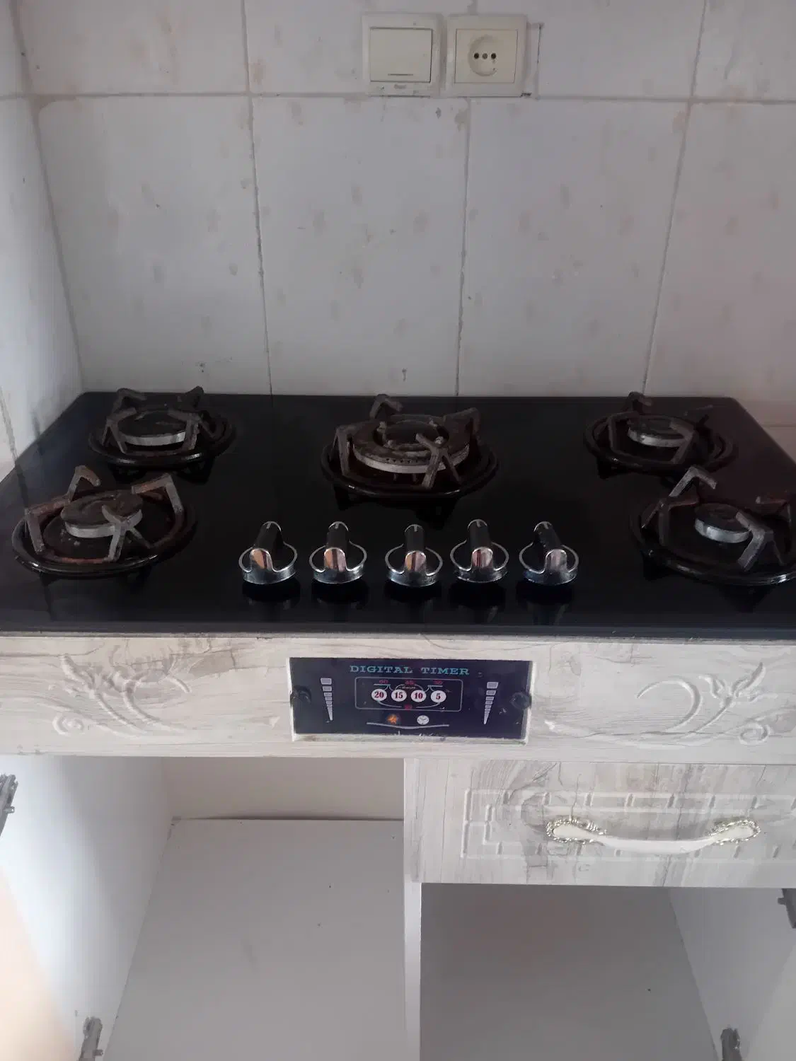 گاز کاملا تمیز یک ماه استفاده شده|اجاق گاز و لوازم برقی پخت‌وپز|شفت, |دیوار