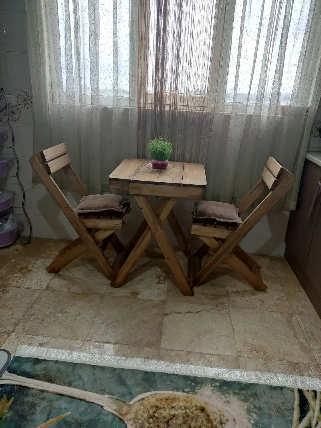 نیمکت چوبی|صندلی و نیمکت|محمدشهر, محمدشهر|دیوار