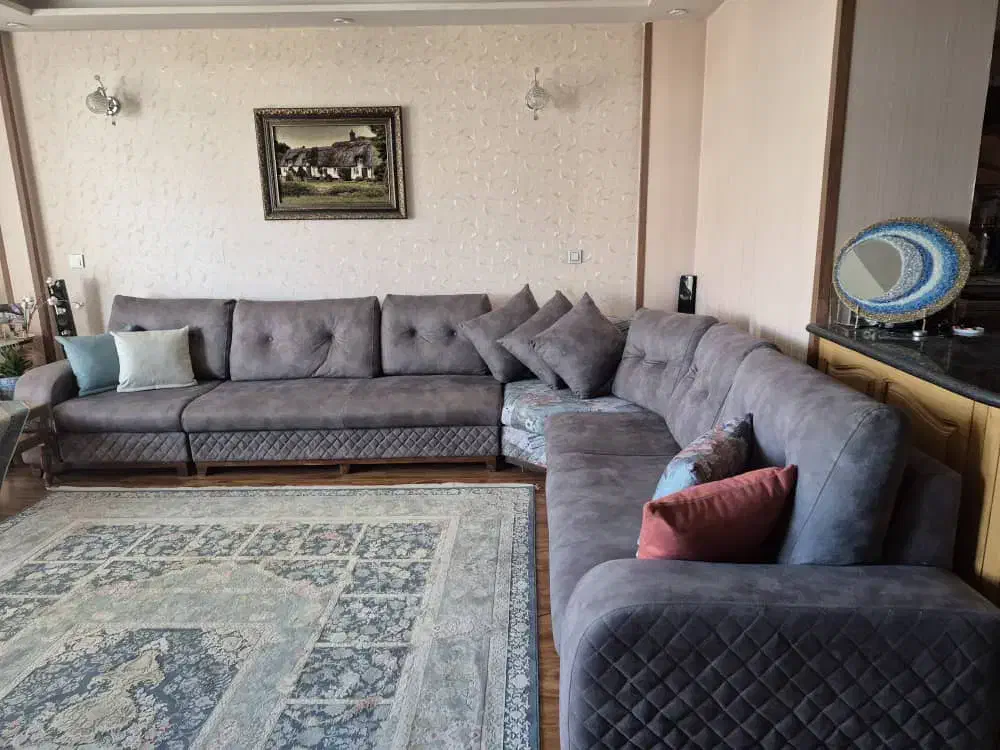 مبلمان مدل L|مبلمان خانگی و میز عسلی|شیراز, قدوسی غربی|دیوار
