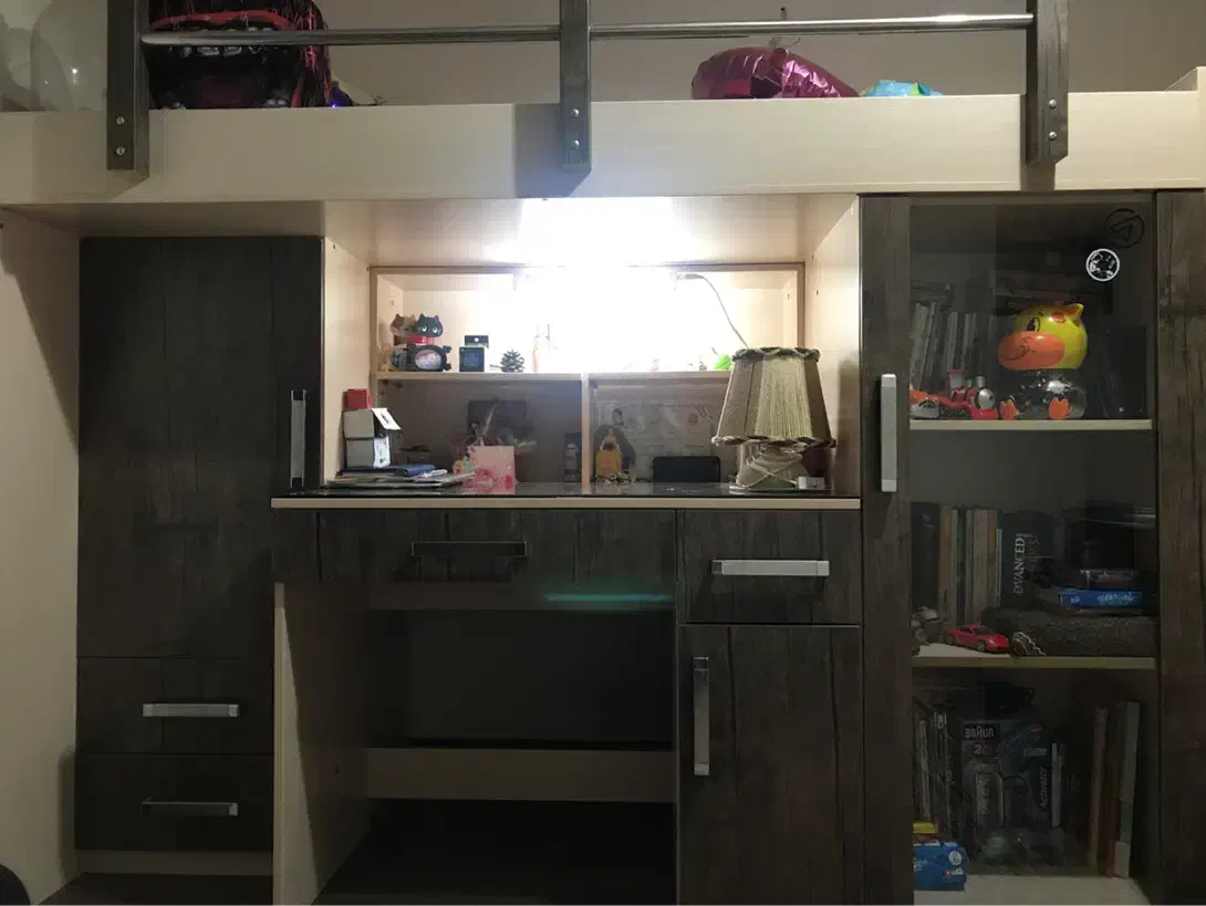 تخت و میز تحریر نوجوان|تخت و سرویس خواب|تهران, اختیاریه|دیوار