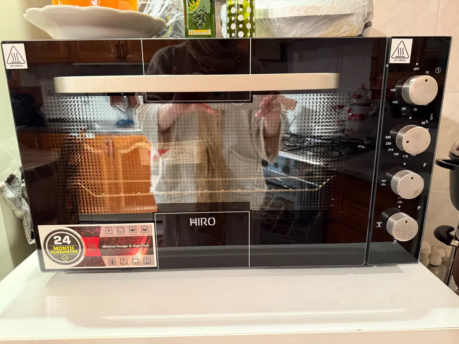 توستر یه ماه کارکرده بسیار بسیار نو و تمیز تضمینی|اجاق گاز و لوازم برقی پختوپز|گرگان, |دیوار