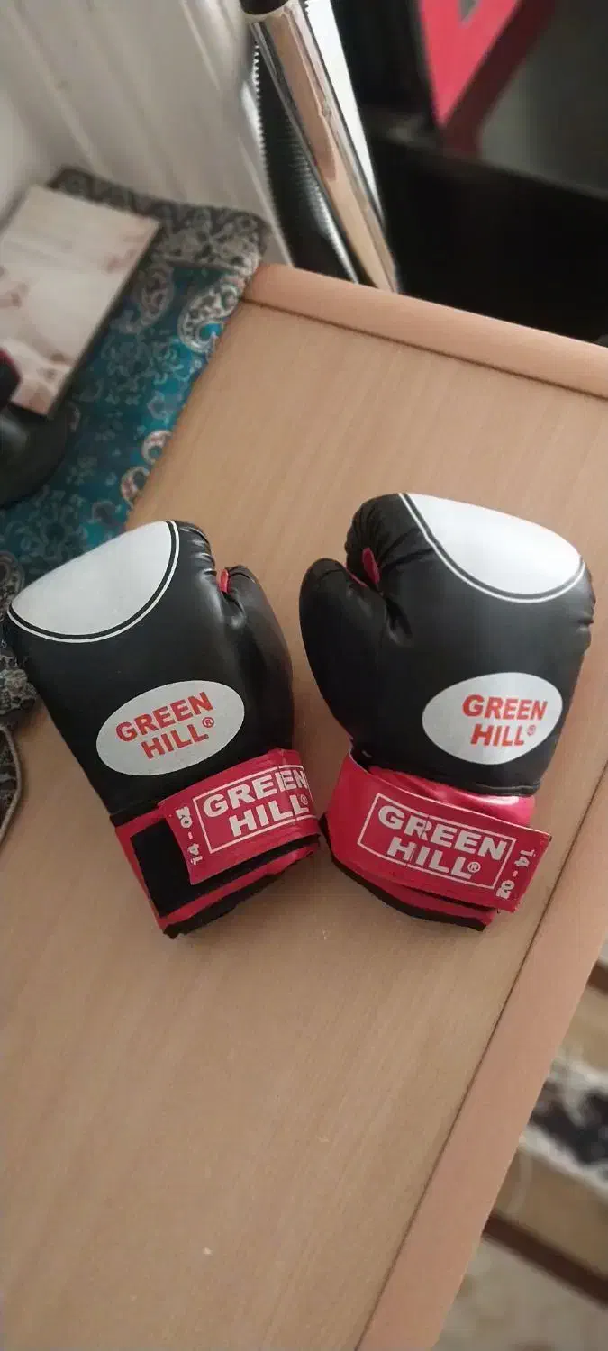 دستکش بوکس گرین هیل اصل|تجهیزات ورزشی|لاهیجان, رجایی|دیوار