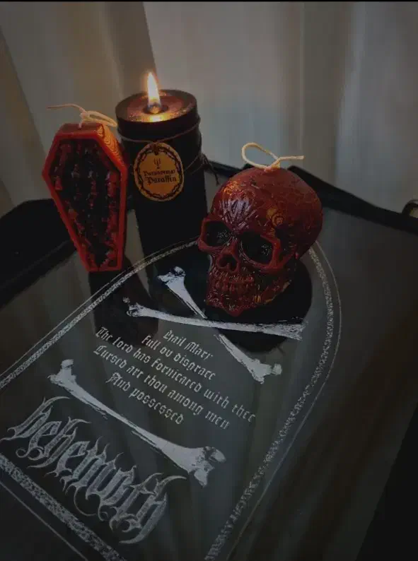 شمع های دست ساز Paranormal Paraffin شمع هالووین|صنایع دستی و سایر لوازم تزئینی|شیراز, معالی‌آباد|دیوار