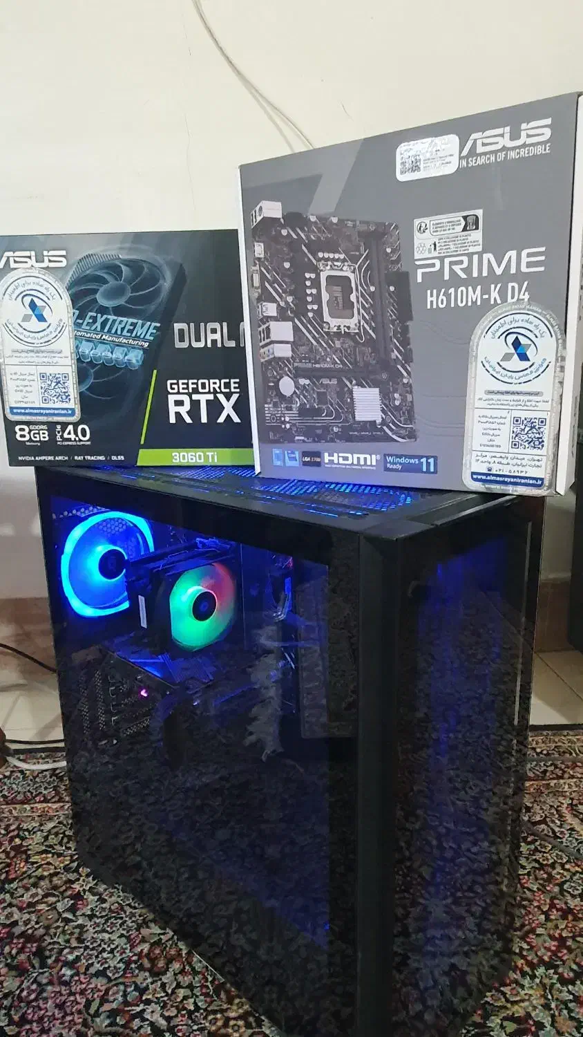 کیس گیمینگ|رایانه رومیزی|بم, |دیوار