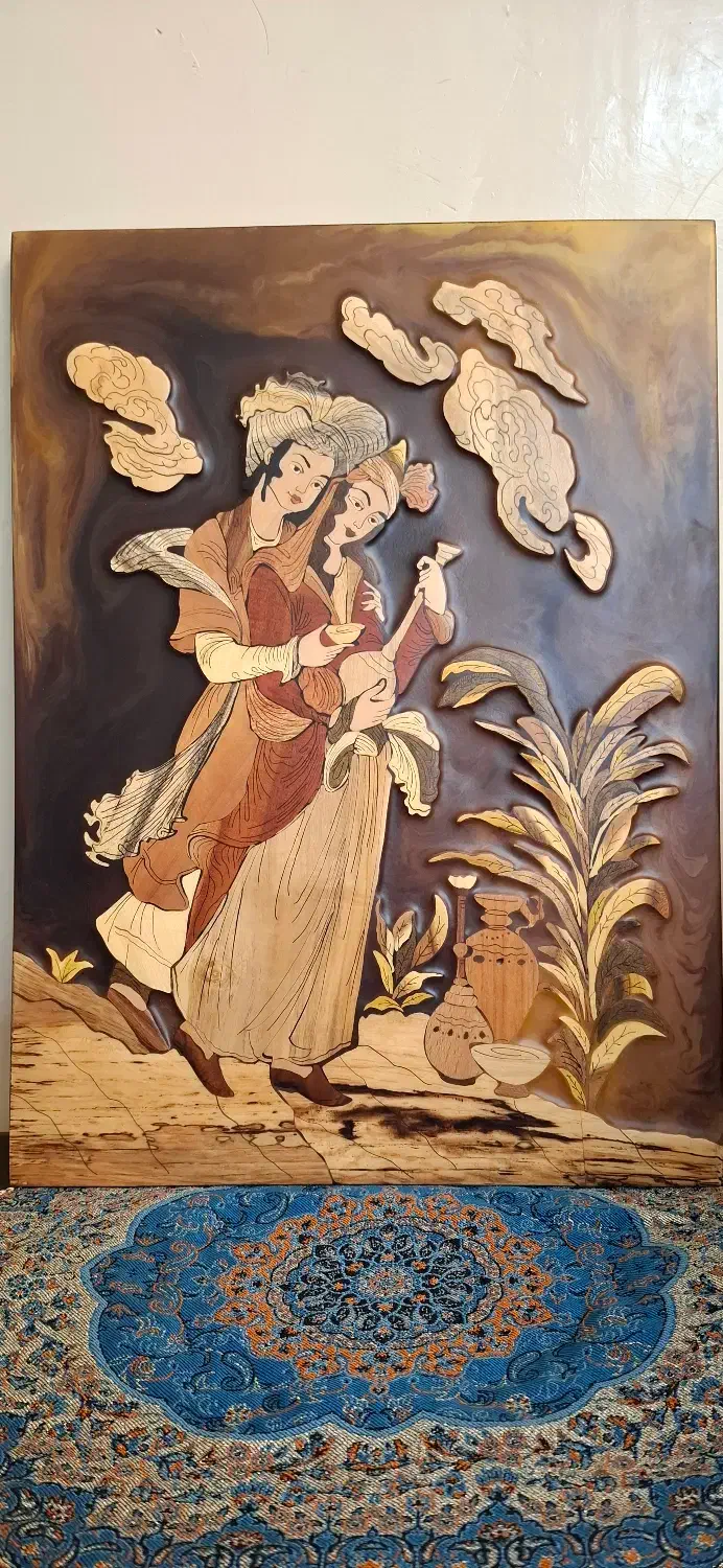 تابلوی معرق چوب|صنایع دستی و سایر لوازم تزئینی|تهران, گمرک|دیوار