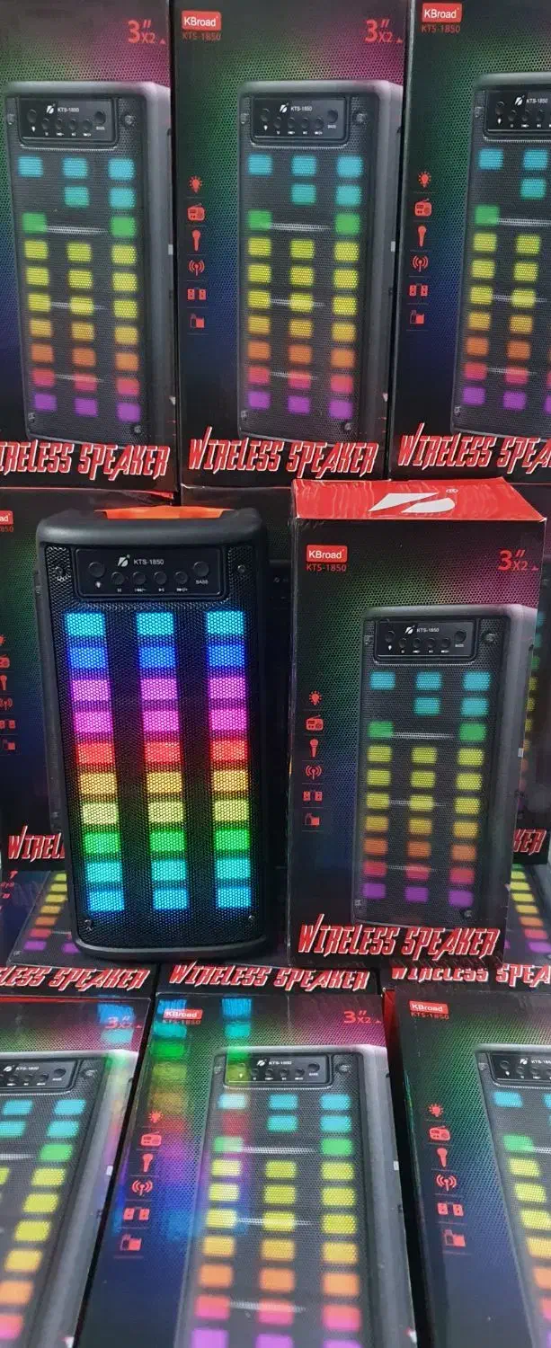 اسپیکر بلوتوثی قابل حمل KTS-1850|پخشکننده همراه|تهران, جمهوری|دیوار