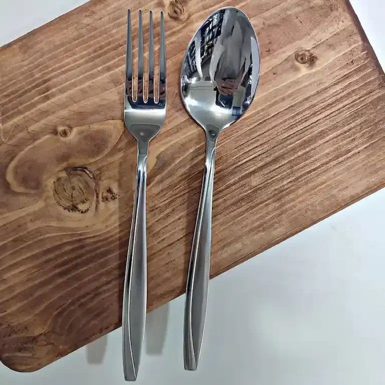 قاشق و چنگال طرح ماینز یونیک|ظروف سرو و پذیرایی|اهر, |دیوار