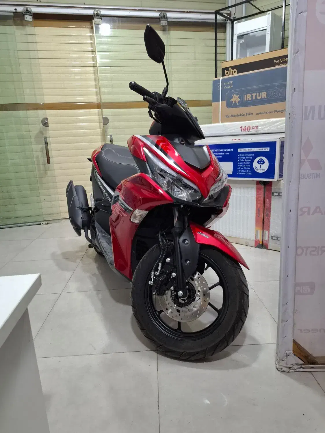 گلگسی ایروکس ۱۵۵ نیرو موتور آب خنک|موتورسیکلت|گرگان, |دیوار