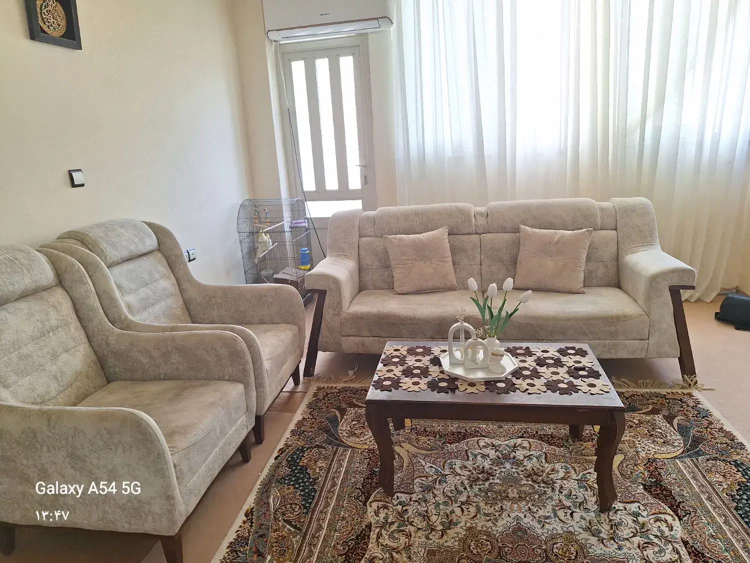 مبل در حد نو .سالم .تمیز|مبلمان خانگی و میز عسلی|بجنورد, |دیوار