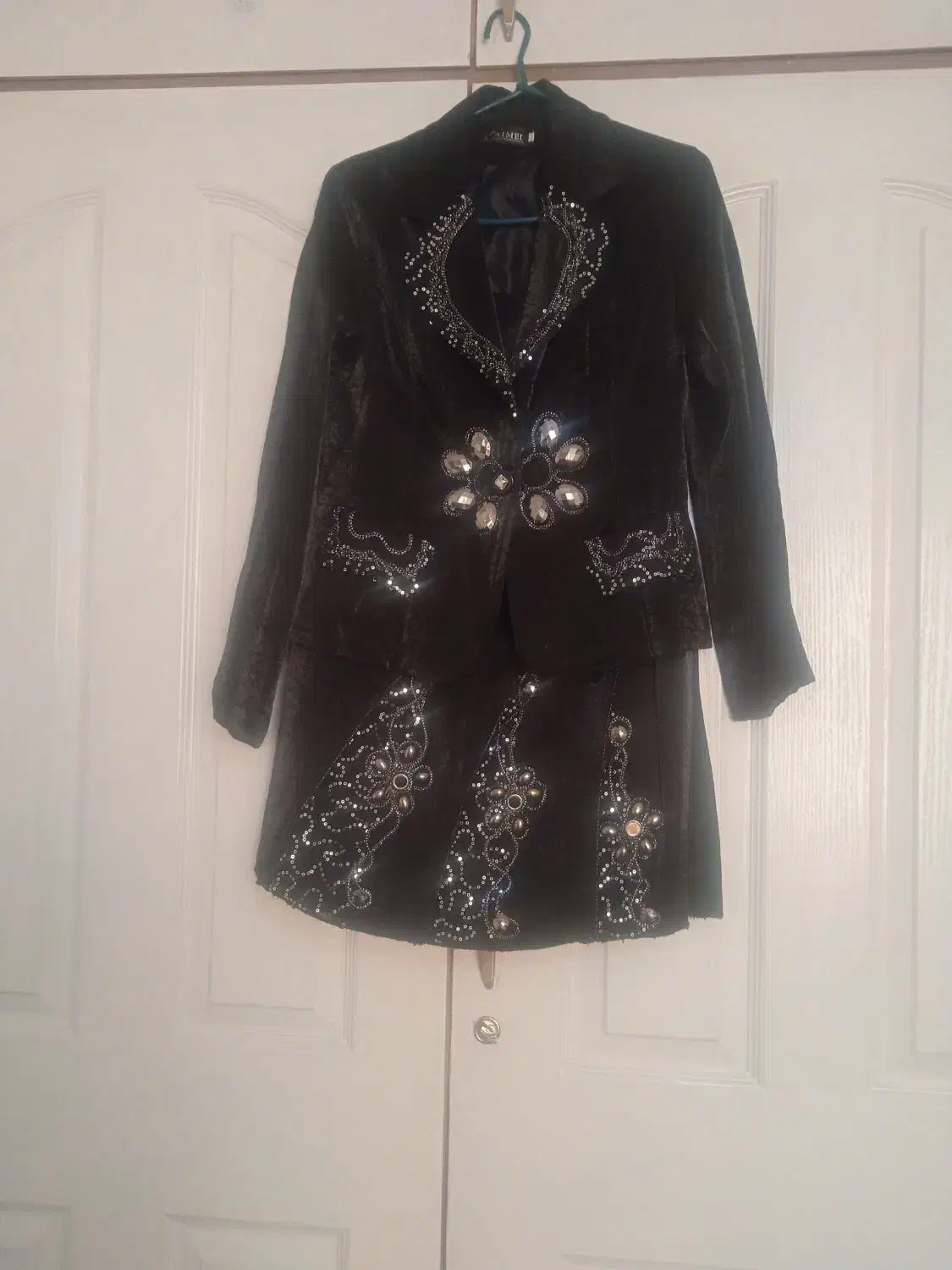 گت دامن مشکی مجلسی سایز ۴۴|لباس|زنجان, |دیوار