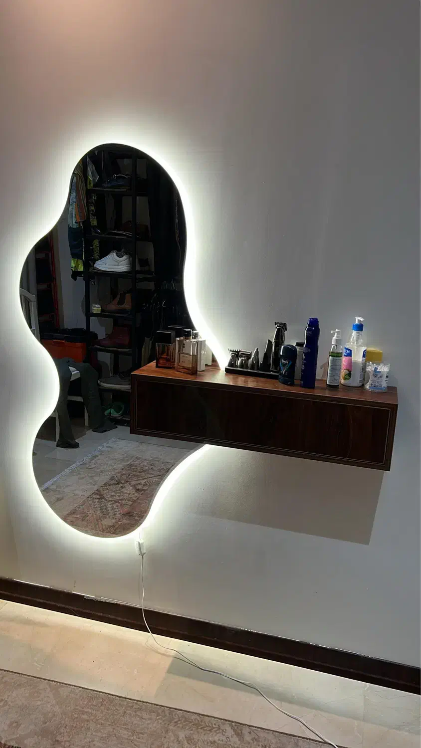 ایینه باکسدار بک لایت|آینه|تهران, هروی|دیوار