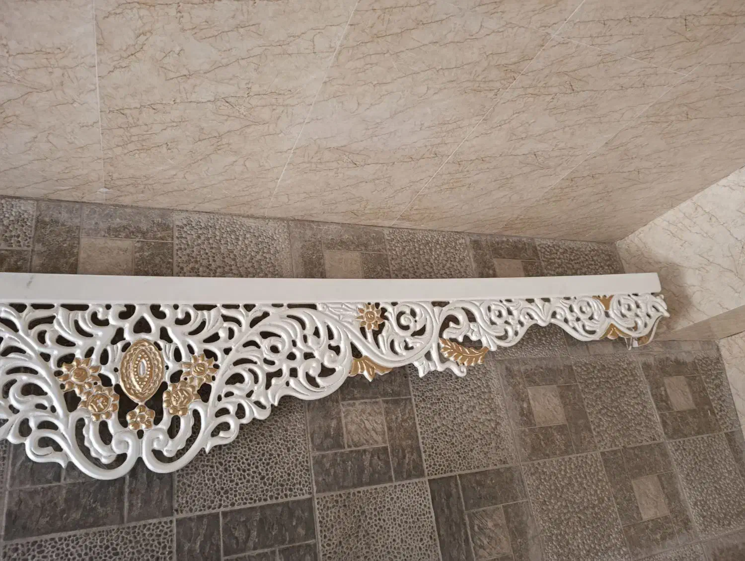 کتیبه پرده مترطول 3متر سالم|پرده، رانر، رومیزی|سمنان, |دیوار