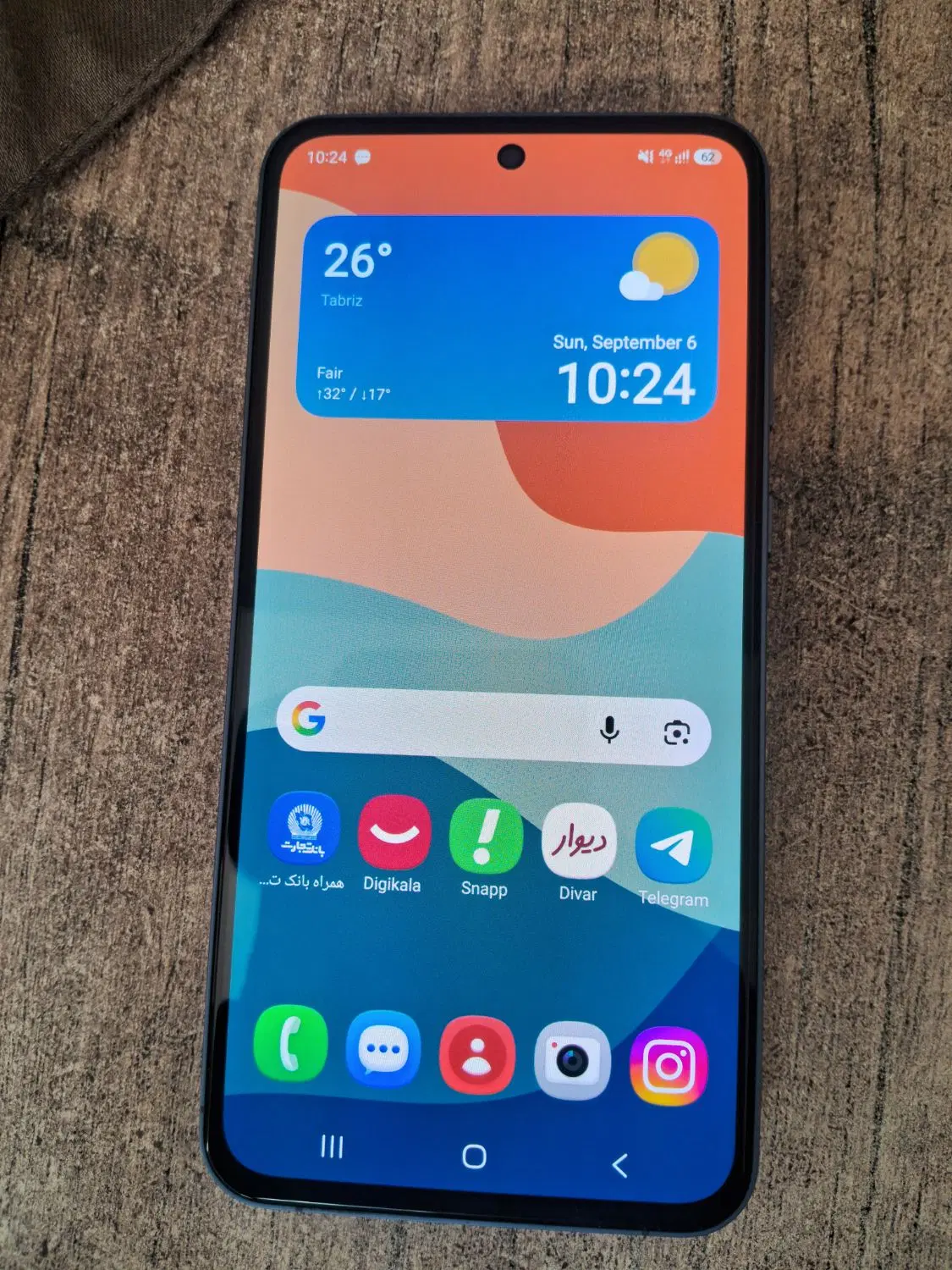 samsung a55 128/6|موبایل|تبریز, |دیوار