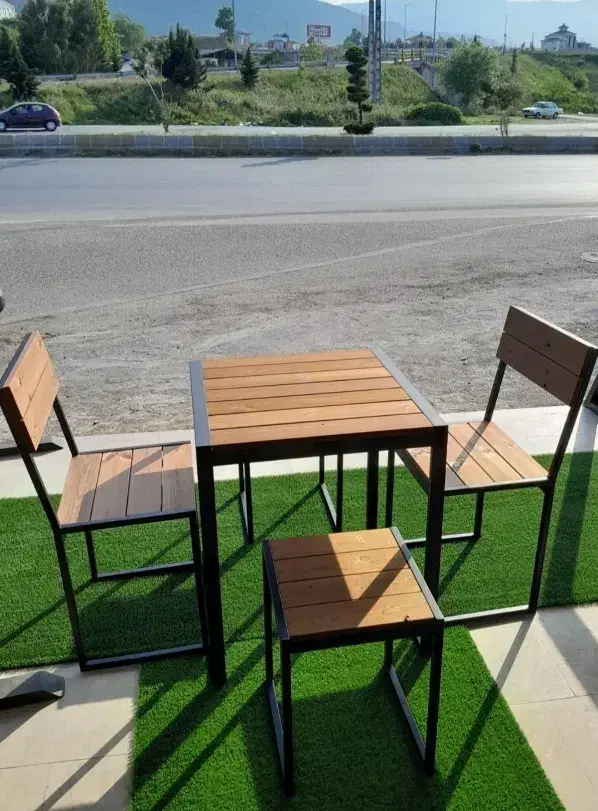 میزو نیمکت مینی و صندلی مینی مدل ایتالیایی|میز و صندلی غذاخوری|خمینیشهر, |دیوار