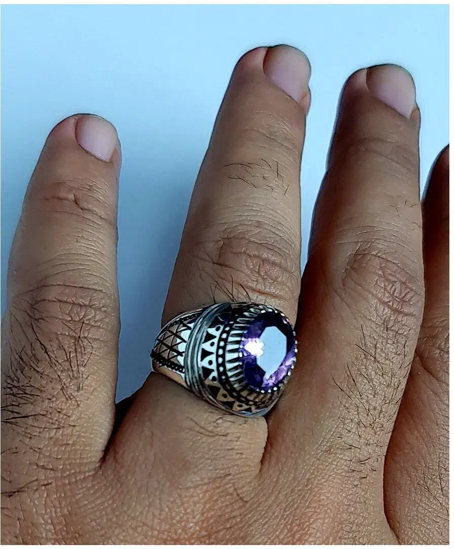 آماتیس آمیتیس امیتیست رکاب نقره دست ساز|جواهرات|اندیشه, اندیشه فاز ۴|دیوار