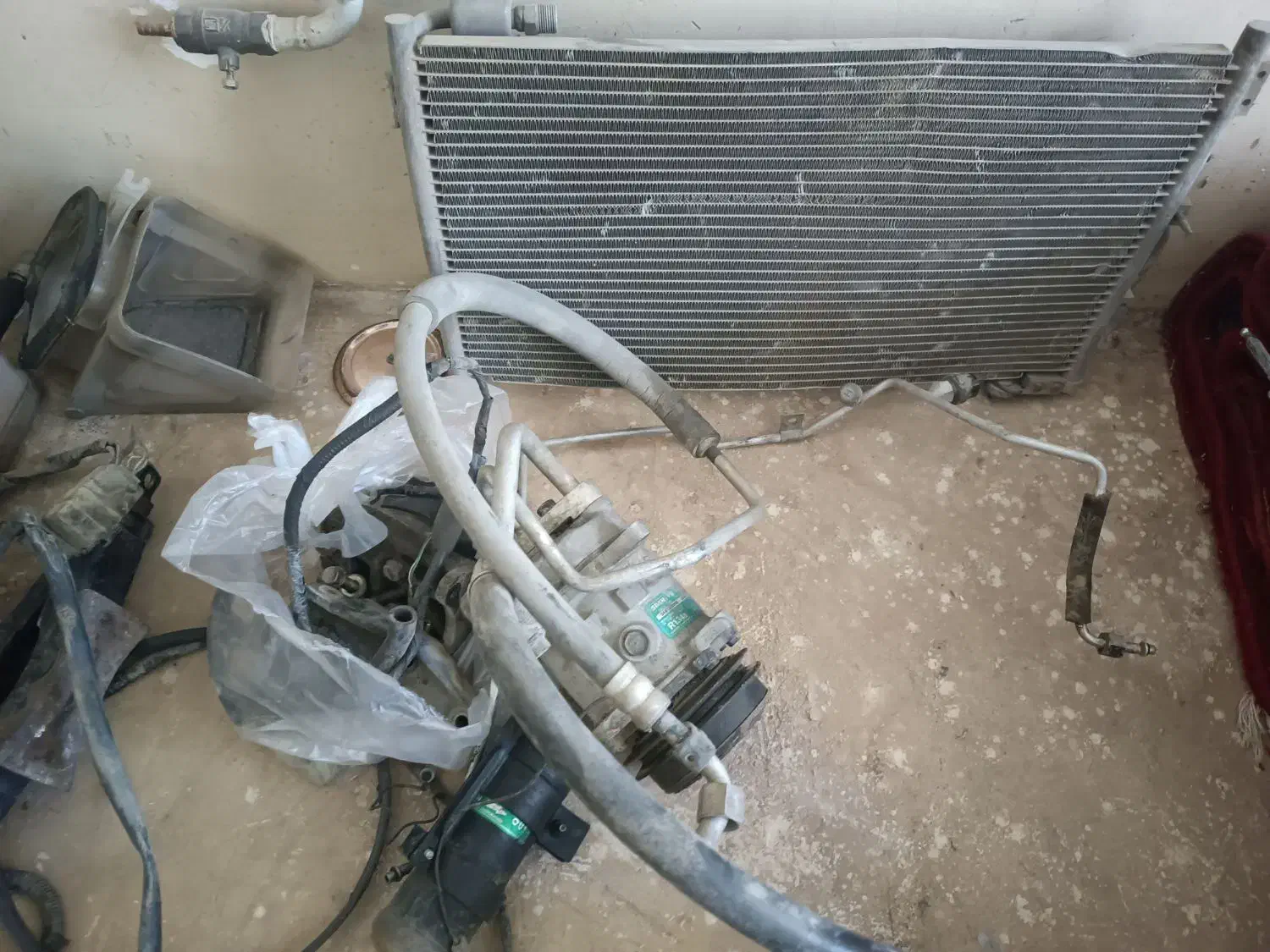 فروش کولر وبخاری کامل پراید|قطعات یدکی و لوازم جانبی|لالجین, |دیوار