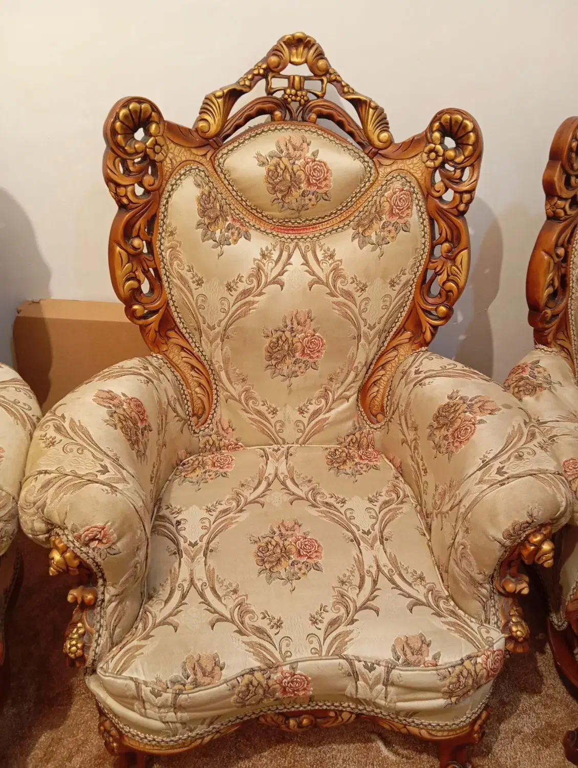 مبلمان سلطنتی|مبلمان خانگی و میز عسلی|کارون, |دیوار