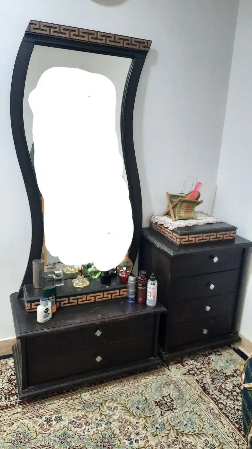 سرویس خواب دونفره  سالم|تخت و سرویس خواب|شهریار, شهرک وائین|دیوار