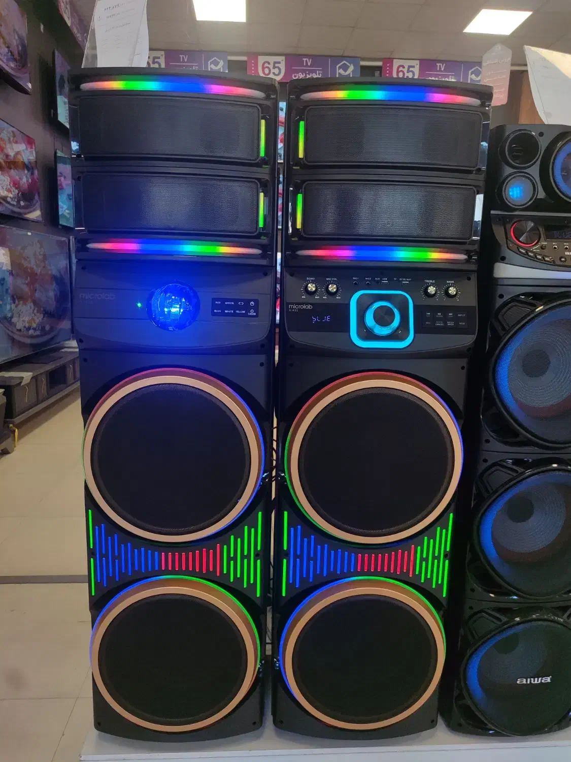 اسپیکر میکرولب و آیوا|سیستم صوتی خانگی|خمینیشهر, |دیوار