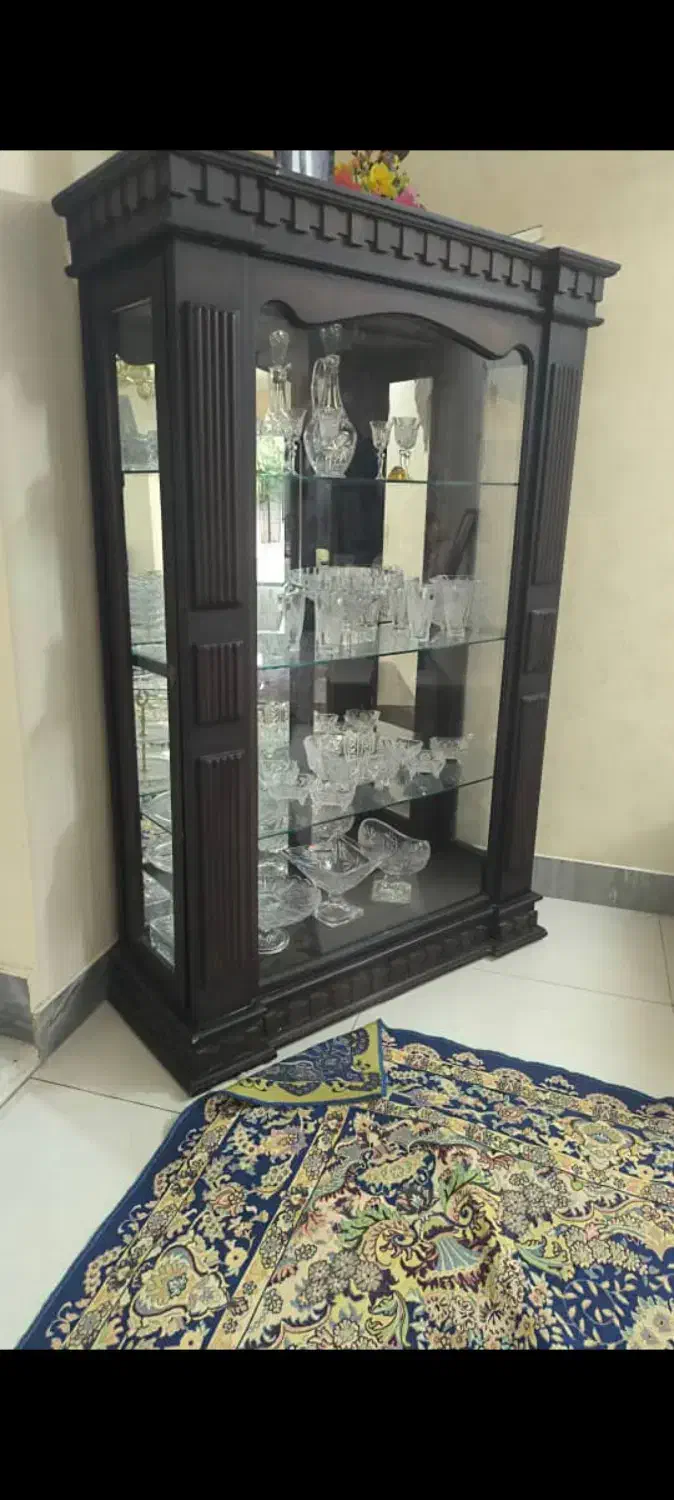 فروش بوفه و ساعت ایستاده|بوفه، ویترین، کنسول|شیراز, کاراندیش|دیوار