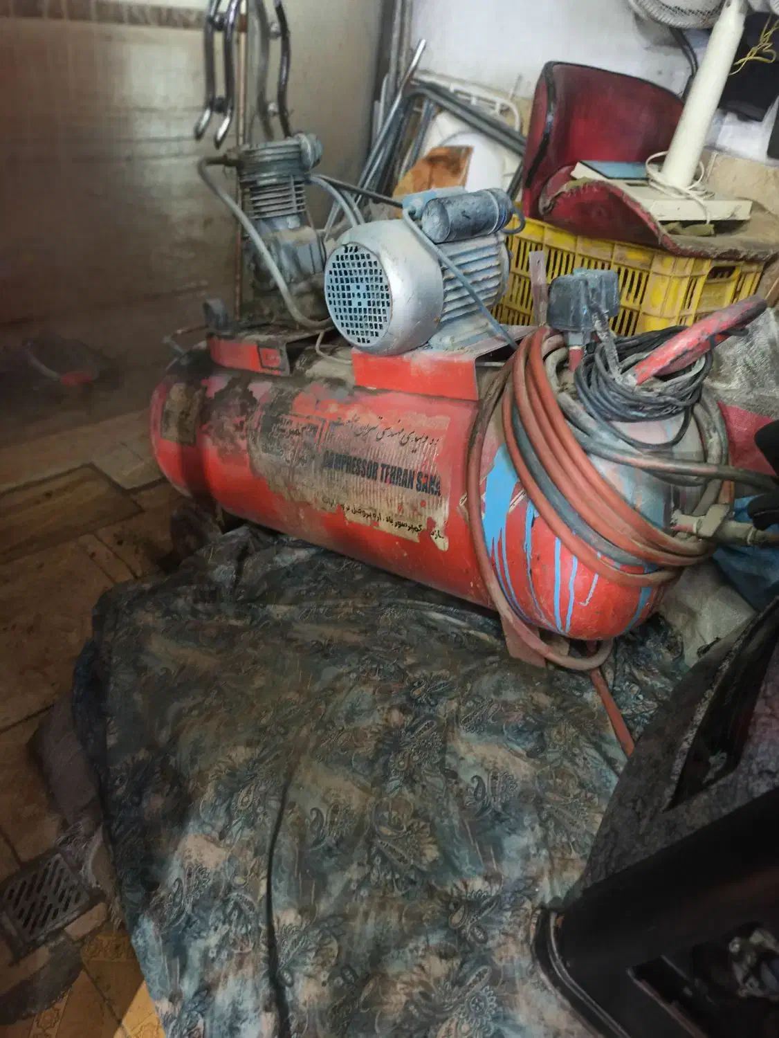 پمپ باد . قیچی میلگرد بری.قیچی ورق بر|ابزارآلات|مشهد, پورسینا|دیوار