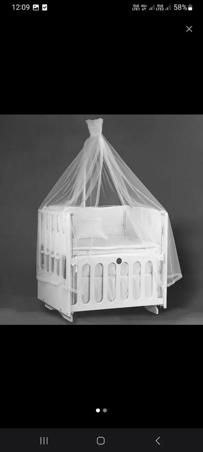 تخت گهواره شو نوزاد|تخت و صندلی بچه|قزوین, |دیوار