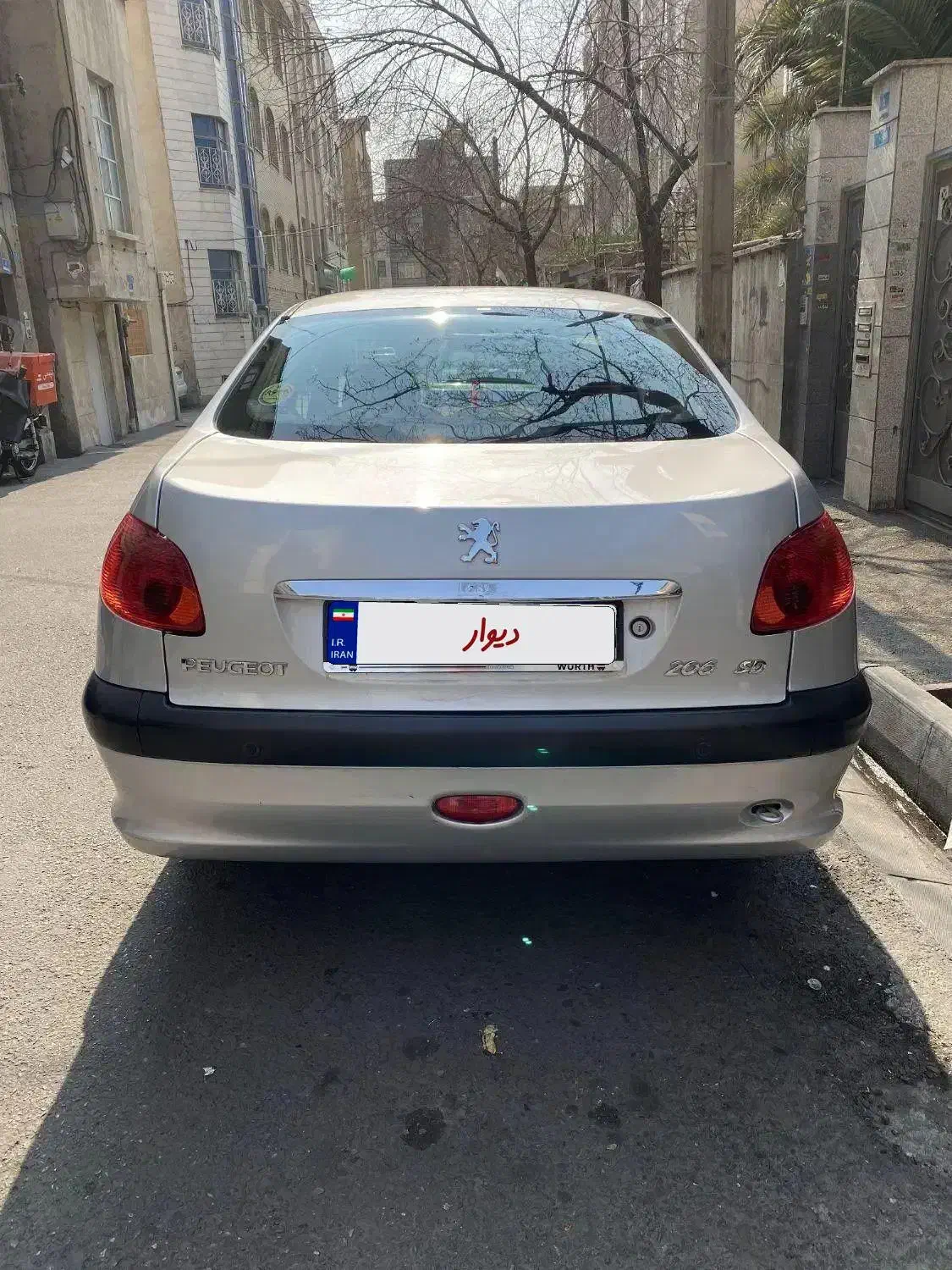 پژو ۲۰۶ اس دی v8 مدل ۹۶|خودرو سواری و وانت|تهران, تسلیحات|دیوار