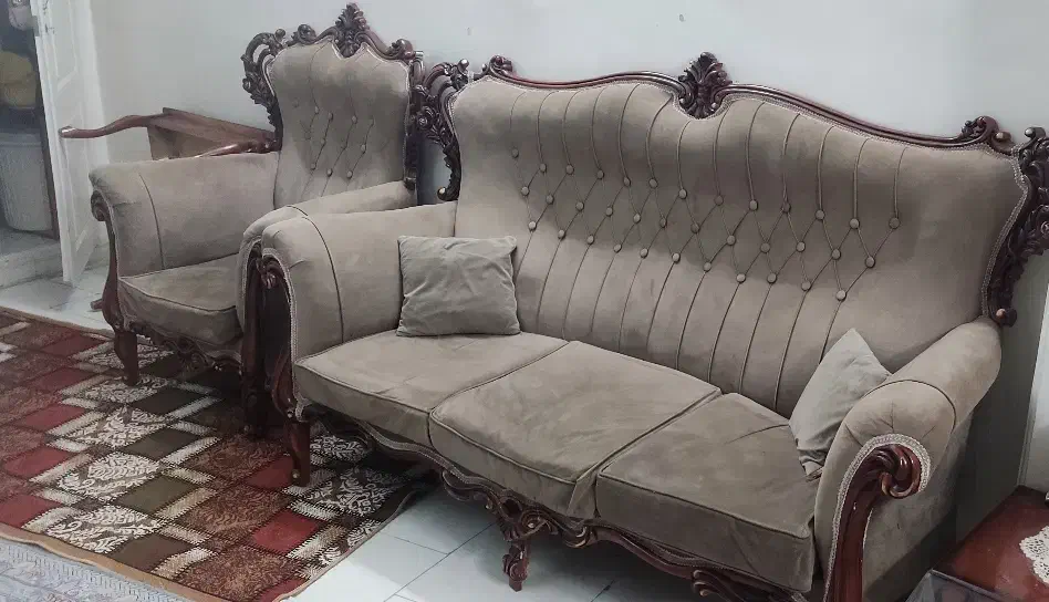 مبل هفت نفره|مبلمان خانگی و میز عسلی|تهران, شهرک صادقیه|دیوار