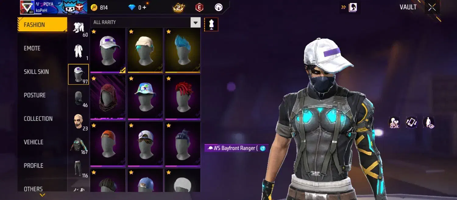 اکانت فری فایر|کنسول، بازی ویدئویی و آنلاین|مشهد, شهرک مهر آباد|دیوار