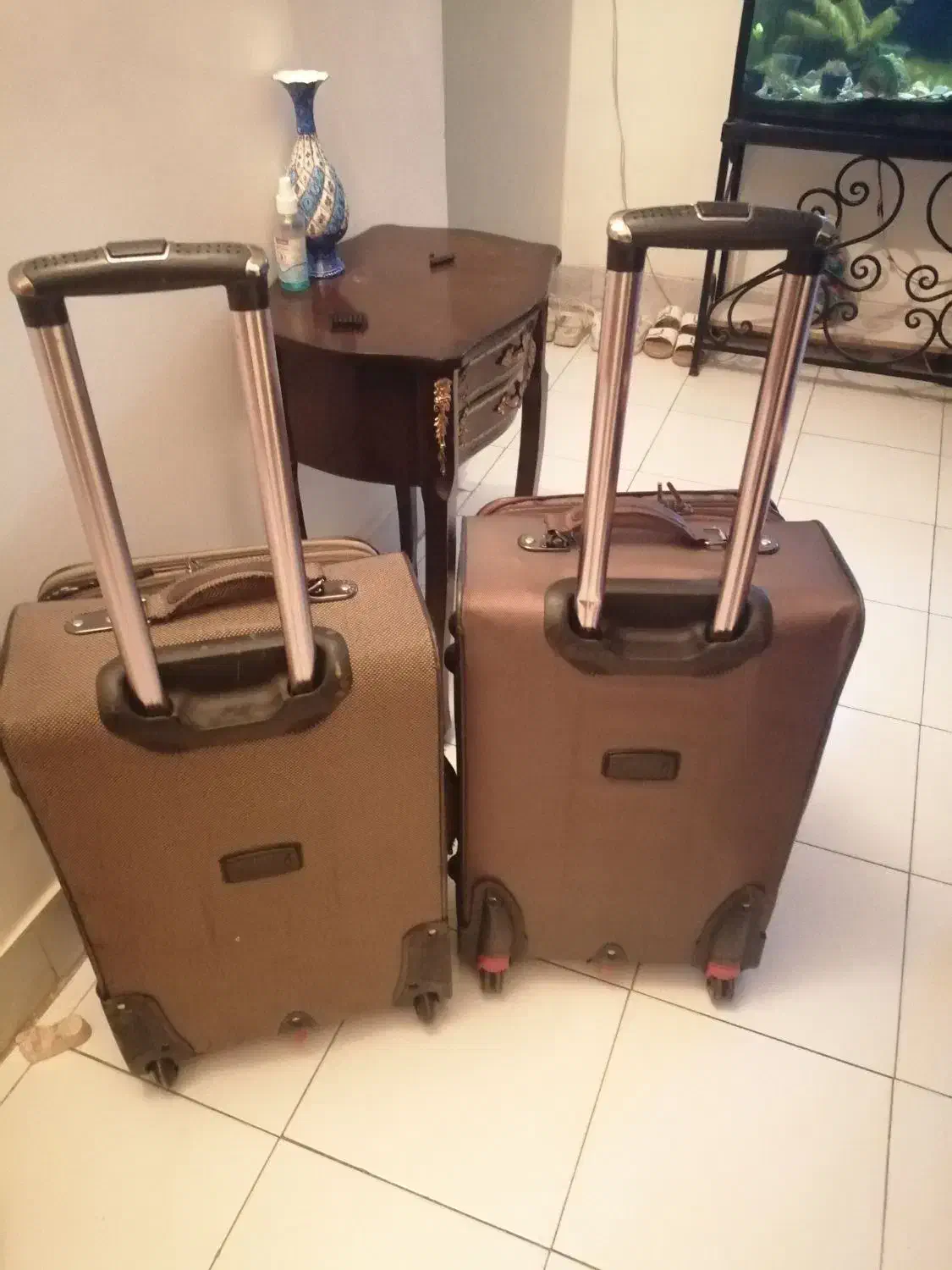 ساک مسافرتی چرخدار|کیف، کفش، کمربند|منج, |دیوار