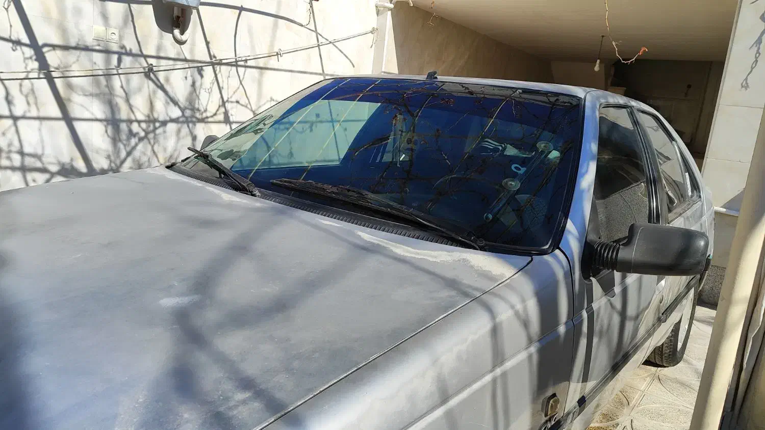 پژو ۴۰۵ نقره مدل 88 دوگانه سوز|خودرو سواری و وانت|حبیب آباد, |دیوار