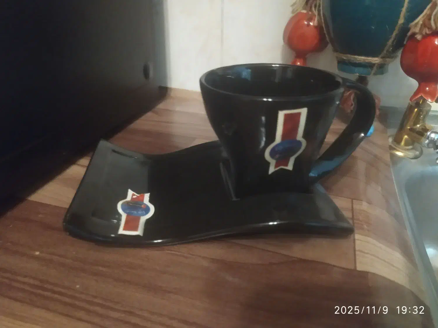 یکدست فنجان و نعلبکی نونو|ظروف سرو و پذیرایی|قم, بیانی|دیوار