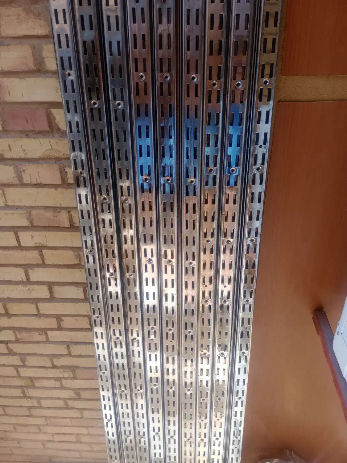 پایه قفسه دیواری|کتابخانه، شلف، قفسه‌های دیواری|سیرجان, |دیوار