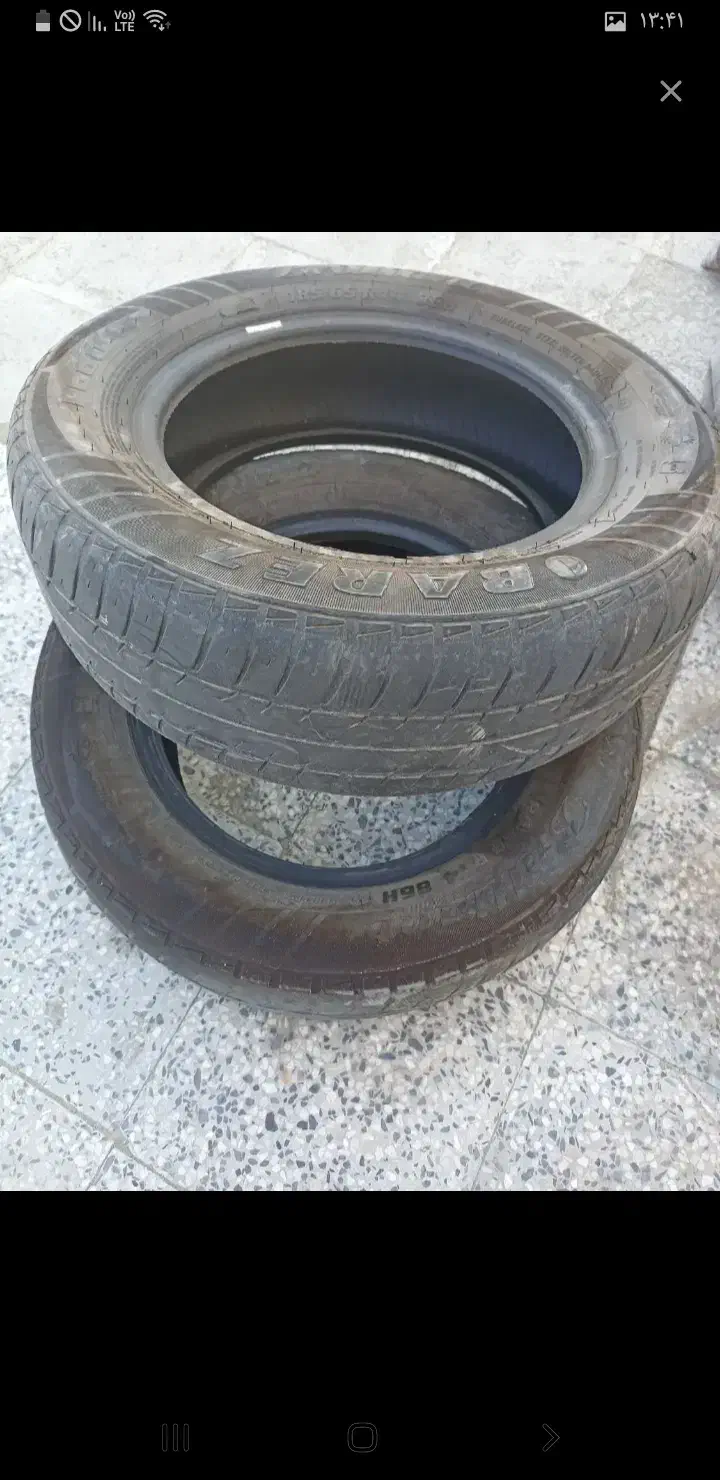 فروش لاستیک دست دوم بارز سایز185/60R14|قطعات یدکی و لوازم جانبی|فردوس (خراسان), |دیوار