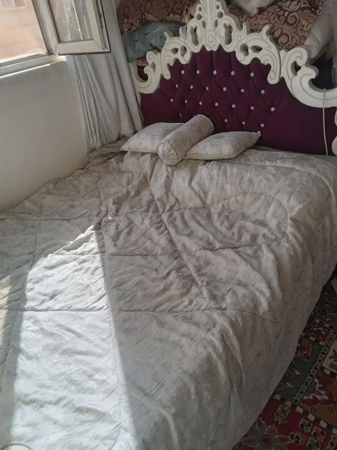 تخت خواب دو نفره|تخت و سرویس خواب|تهران, سبلان (لشگر)|دیوار