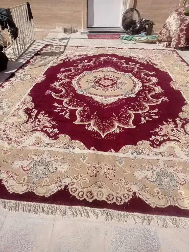 فرش ۱۲متری در حد نو|فرش|کازرون, |دیوار