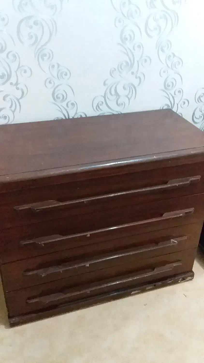 دراور لباس چهار کشویی جنس|جاکفشی، کمد، دراور|قدس, شهرقدس|دیوار