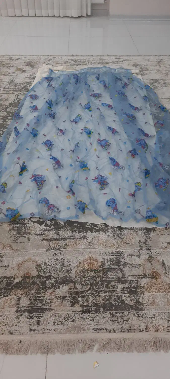 پرده بچه گانه به همراه آستر|پرده، رانر، رومیزی|شیراز, درکی|دیوار