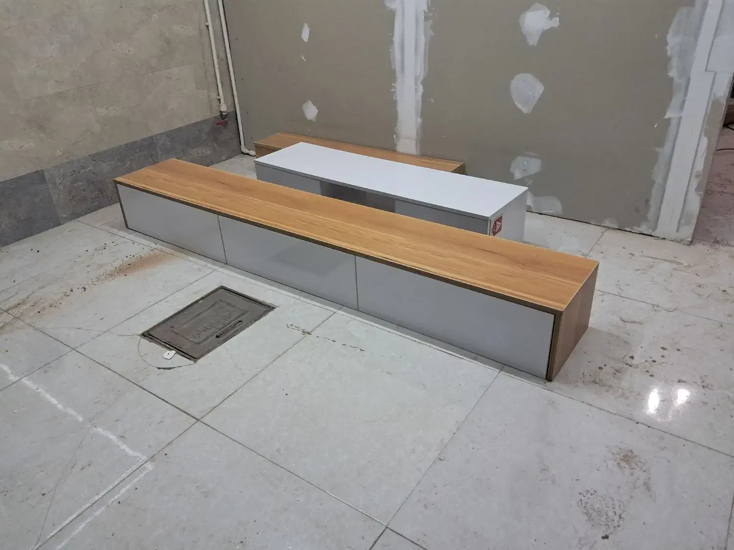 باکس میز تلویزیون دیواری شلف میز تی وی وال ترمووال|میز تلویزیون|فردیس, شهرک شهید حسینی|دیوار