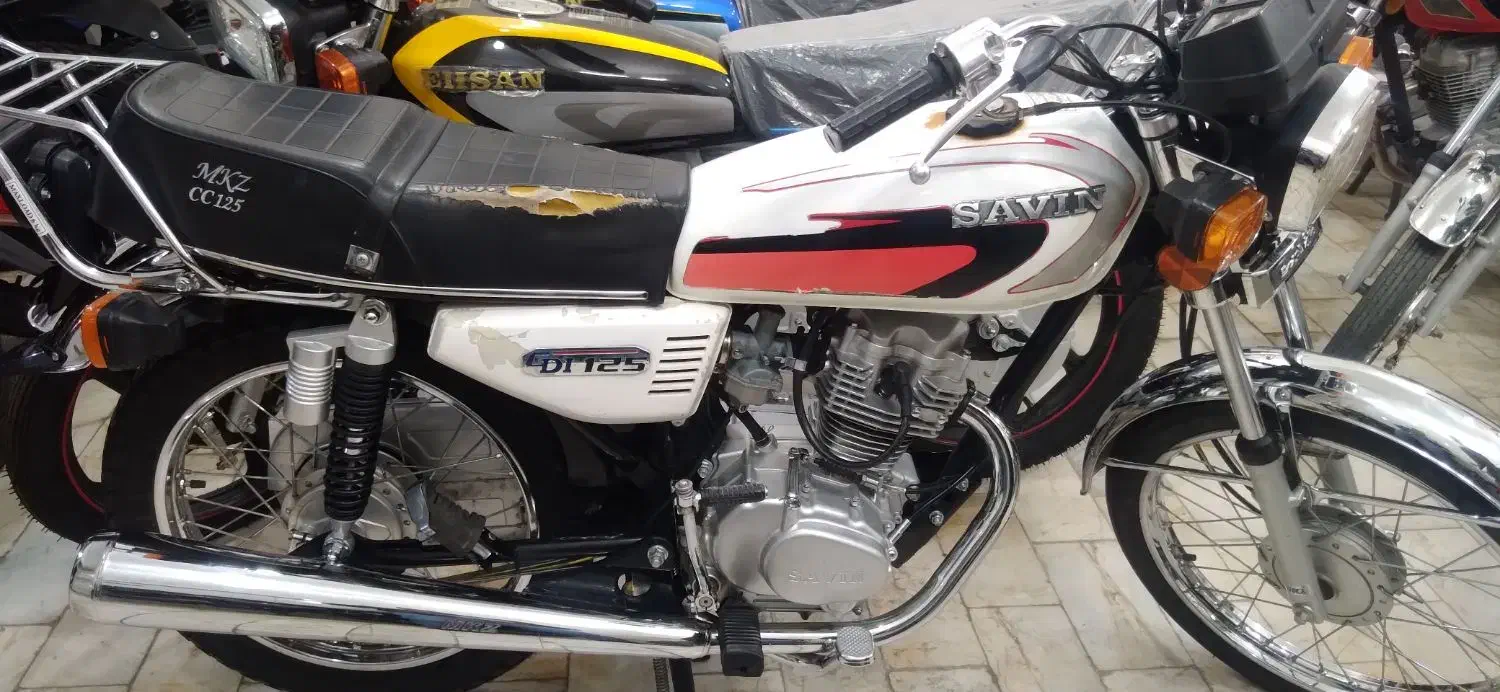 ساوین ۱۲۵ و۱۵۰|موتورسیکلت|میبد, |دیوار