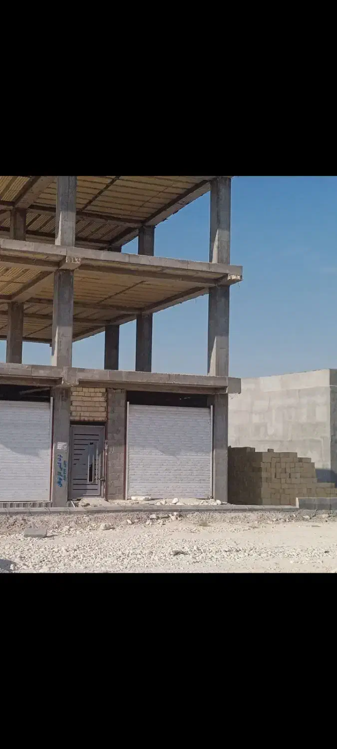 فروشه اسکلت نیمه کاره|پیش‌فروش املاک|بندر کنگان, |دیوار