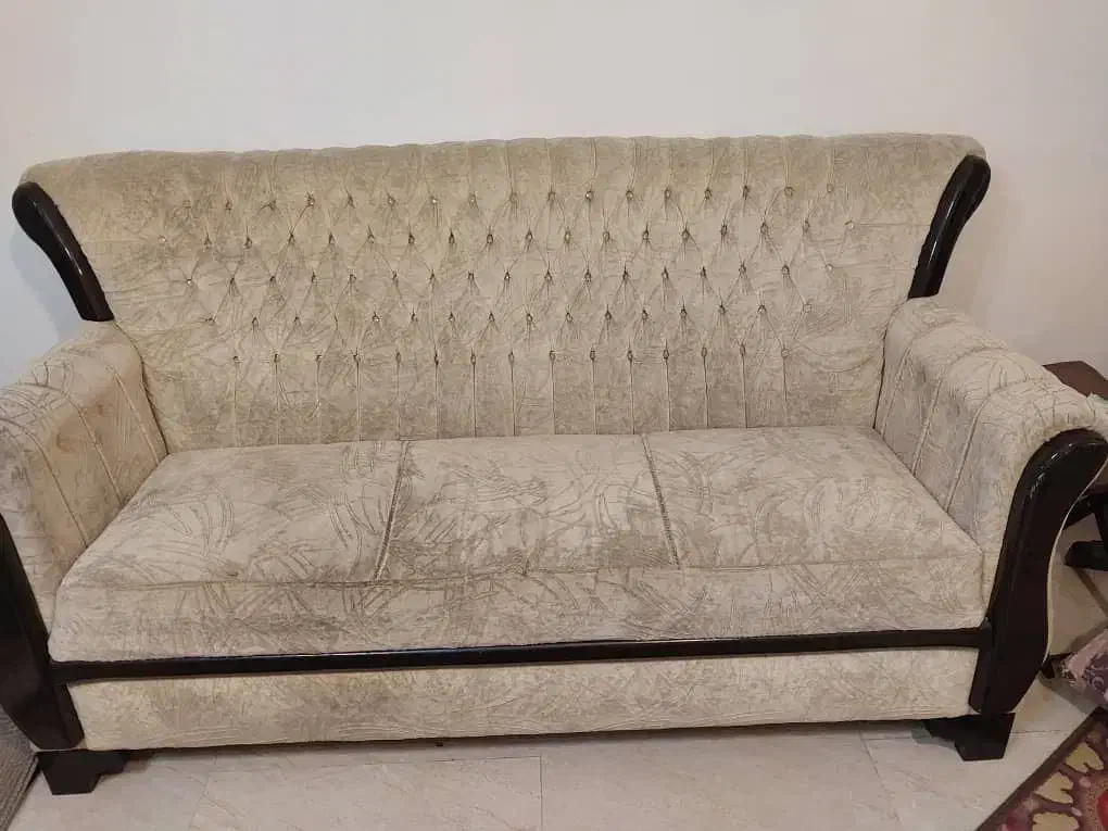 مبل هفت نفره|مبلمان خانگی و میز عسلی|قائم‌شهر, |دیوار